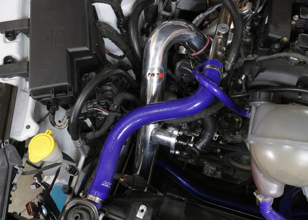 HPS 17-101P Polish Intercooler Pipe Hot & Cold Side For 15-17 Ford Mustang Ecoboost 2.3L