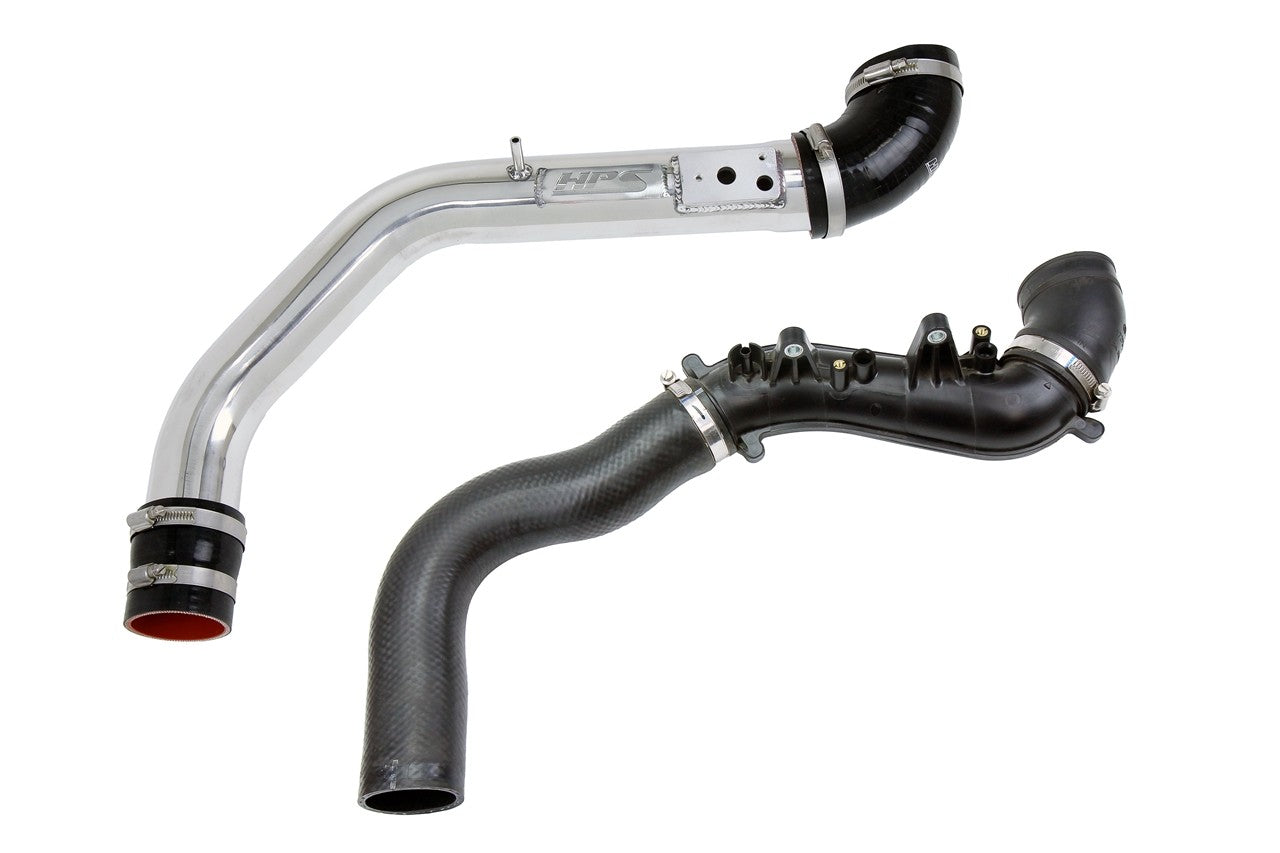 HPS Polish Intercooler Charge Pipe Kit Cold Side (Upper ONLY) For 19-25 RDX/18+ Accord 2.0L Turbo