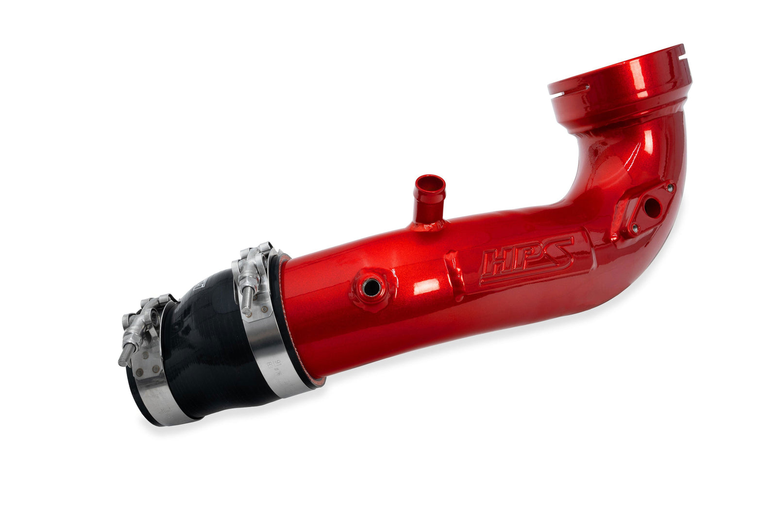 HPS Cold Side Charge Pipe for 09-18 BMW 3.0L Turbo N55 X5 X6 535i 640i 740i - red product photo
