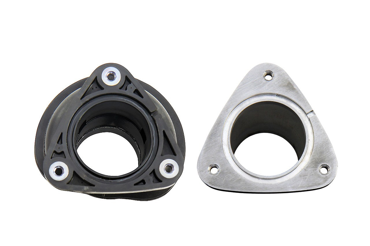 17-122P+17-131P HPS Polish Hot Side Intercooler Charge Pipe+Resonator Tube For 16+ IS/GS/RC 2.0T