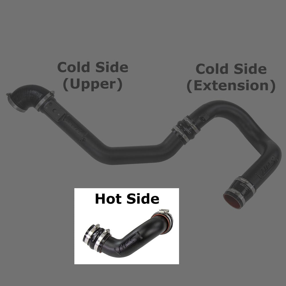 17-135P HPS Polish Hot Side Intercooler Charge Pipe For 18-22 Honda Accord 2.0T CV2