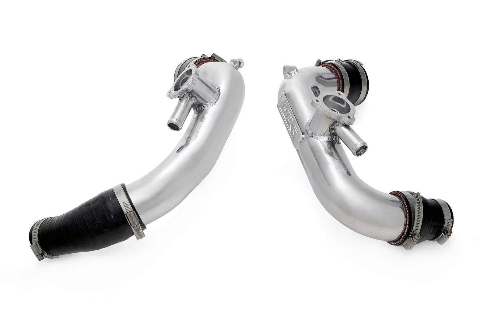HPS Polish Hold Side Intercooler Charge Pipe Kit For 23+ Sequoia / 22+ Tundra