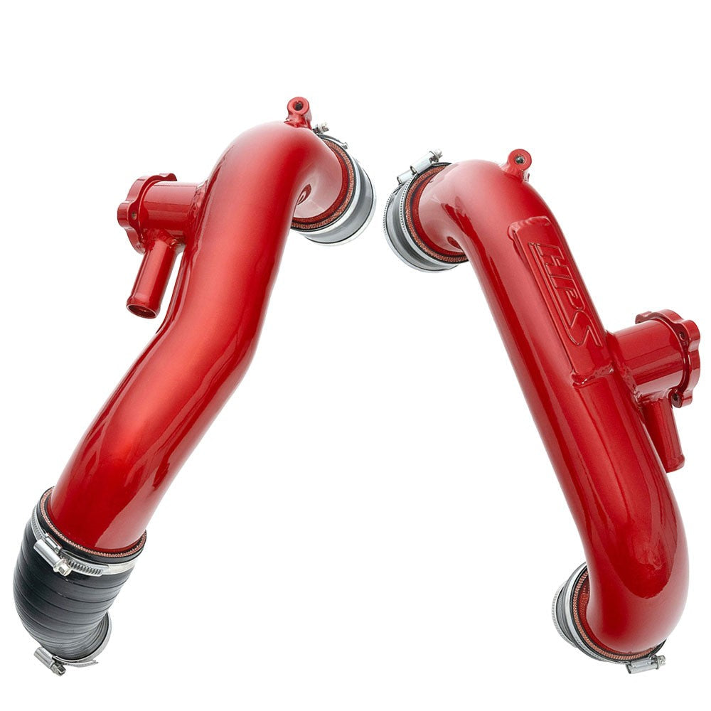 HPS Hot Side Charge Pipe for 23+ Toyota Sequoia XK80 / 22+ Toyota Tundra XK70 - red product photo