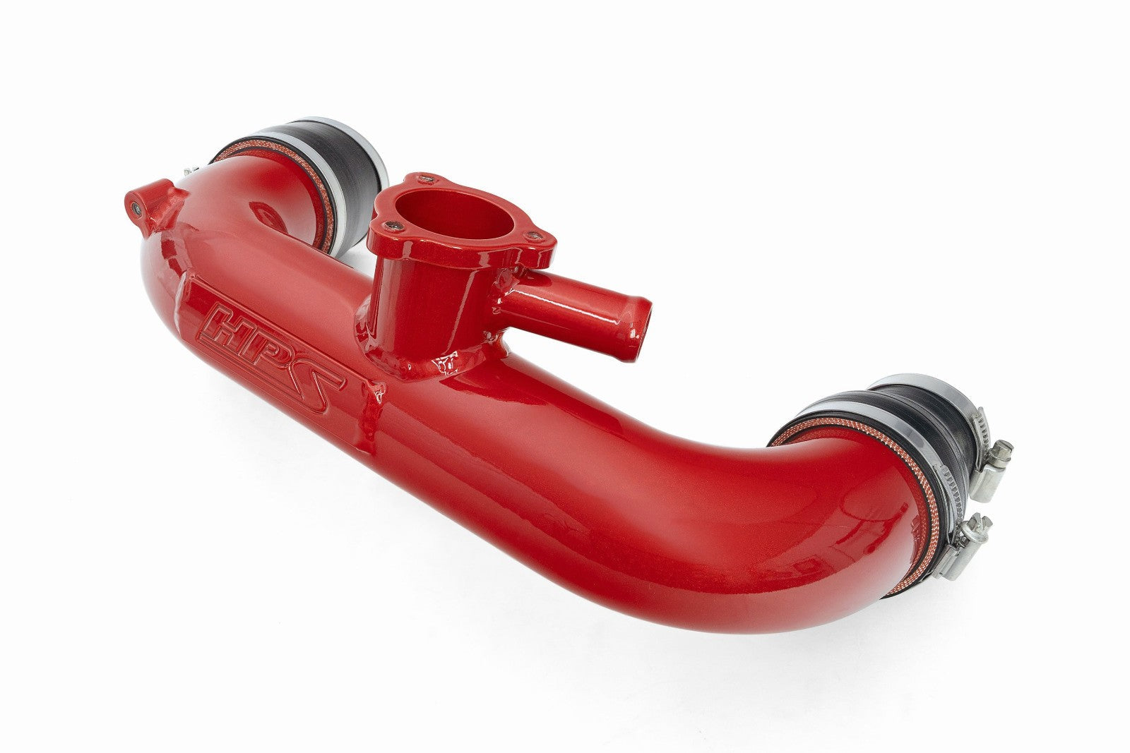 HPS Hot Side Charge Pipe for 23+ Toyota Sequoia XK80 / 22+ Toyota Tundra XK70 - red product photo
