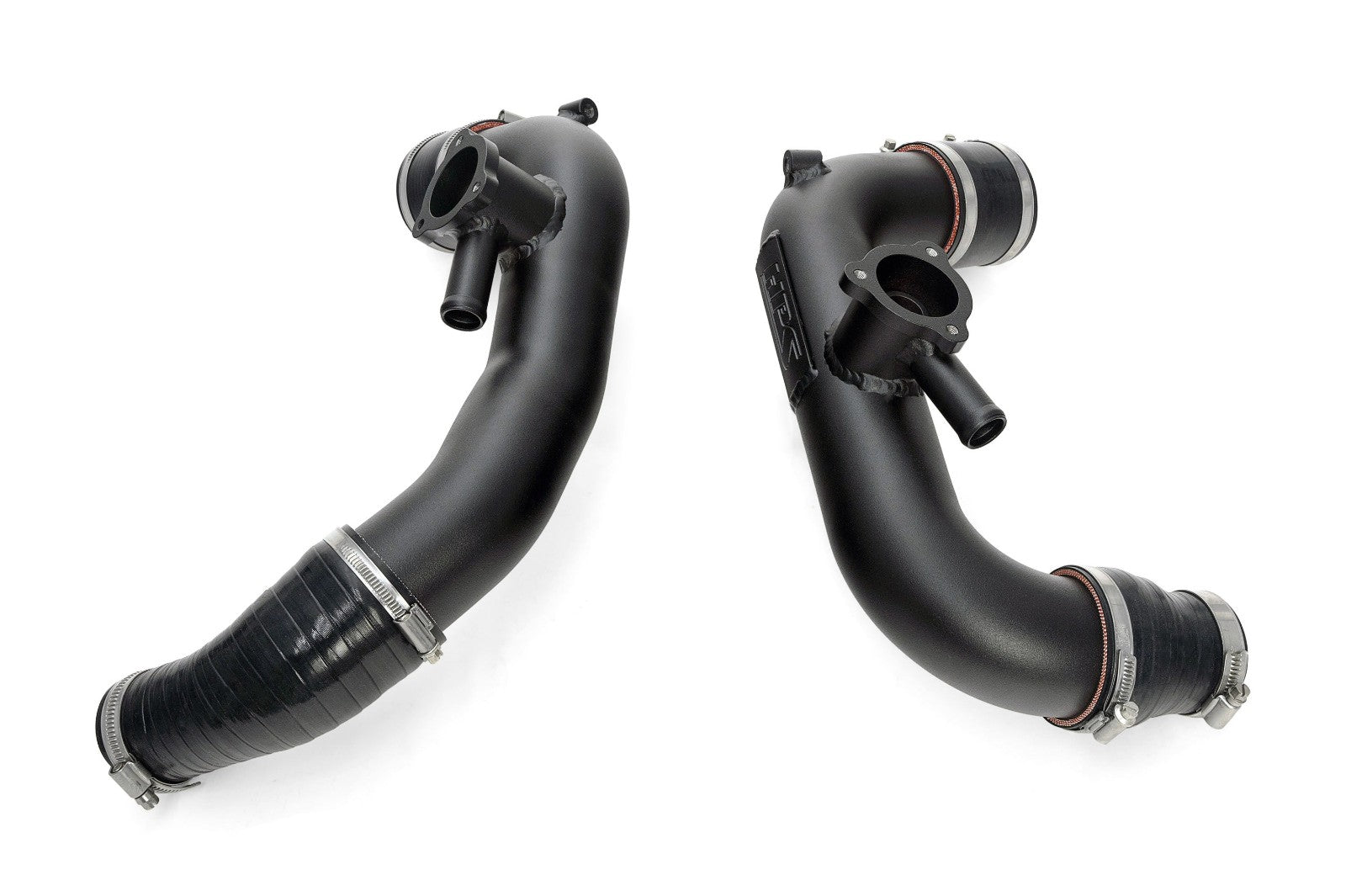 HPS Hot Side Charge Pipe for 23+ Toyota Sequoia XK80 / 22+ Toyota Tundra XK70 - black product photo