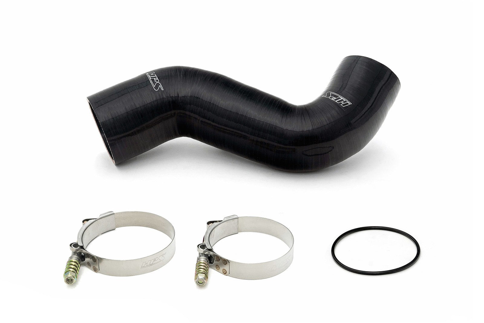 HPS 17-155R Red Cold Side Charge Pipe+CAC Hose Intercooler Boot 17-155R