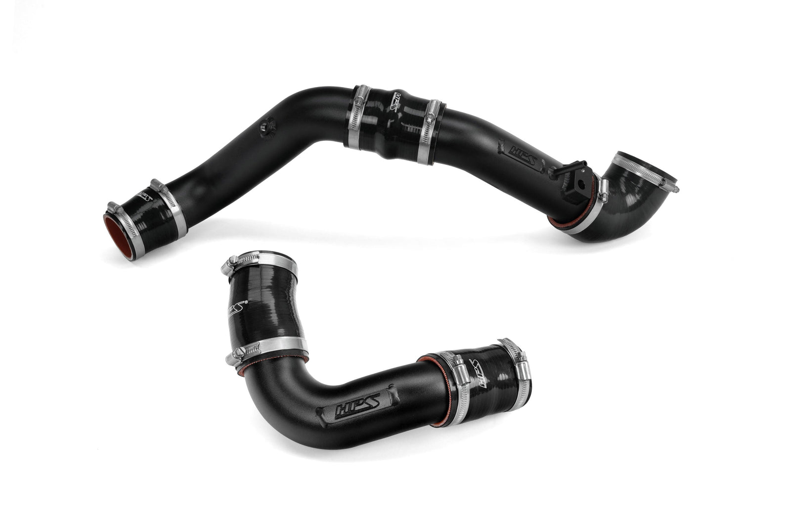 HPS Performance 17-156WB Black Intercooler Charge Pipe (Cold/Hot Side) 17-156WB