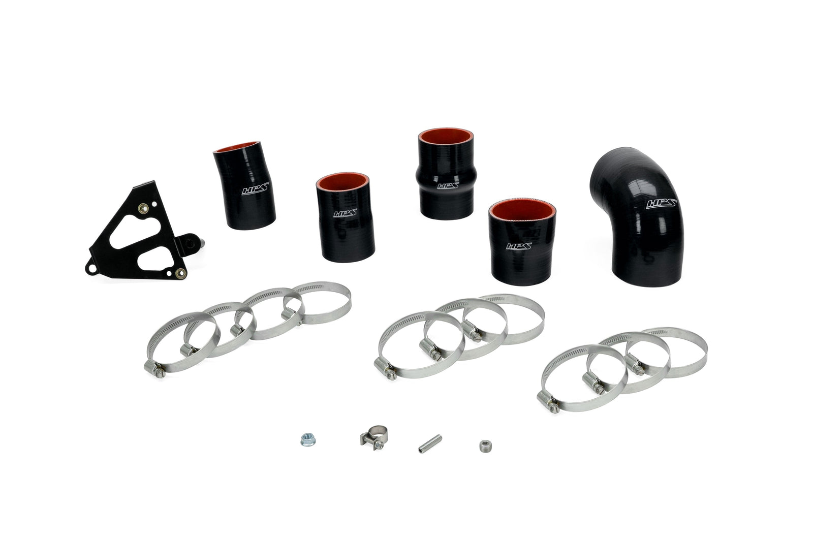 HPS Performance 17-156WB Black Intercooler Charge Pipe (Cold/Hot Side) 17-156WB