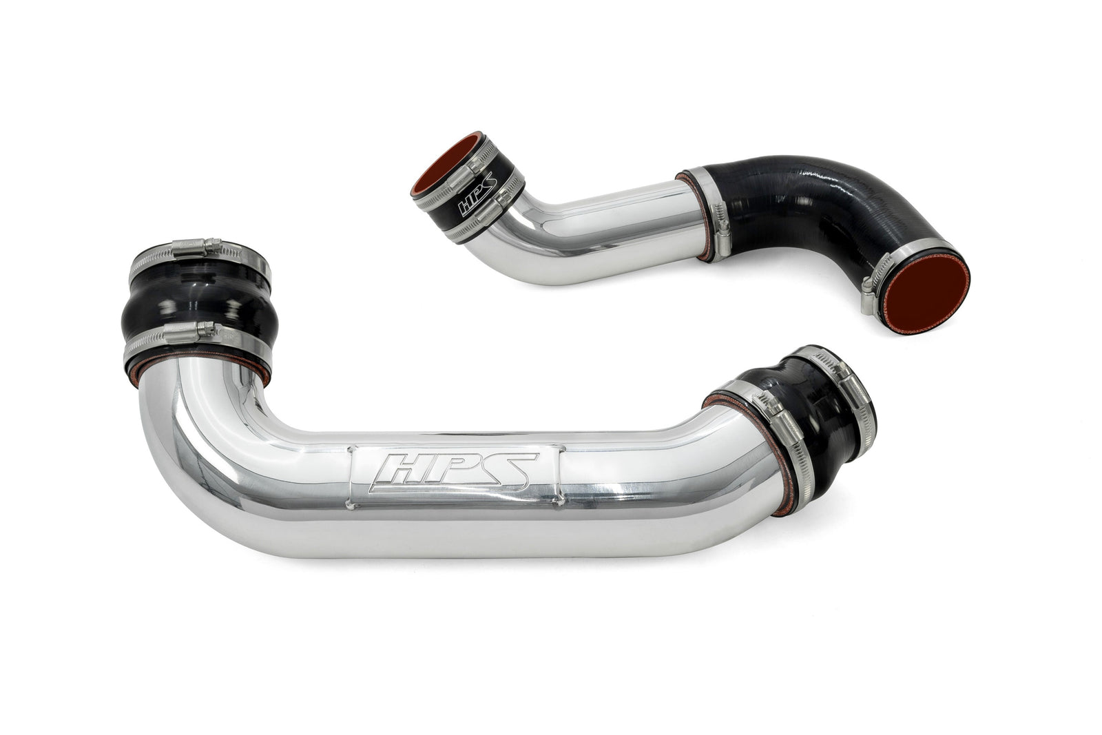 HPS Hot & Cold Side Side Intercooler Charge Pipe for 22+ Acura MDX 3.0L Turbo YD8 - black product photo