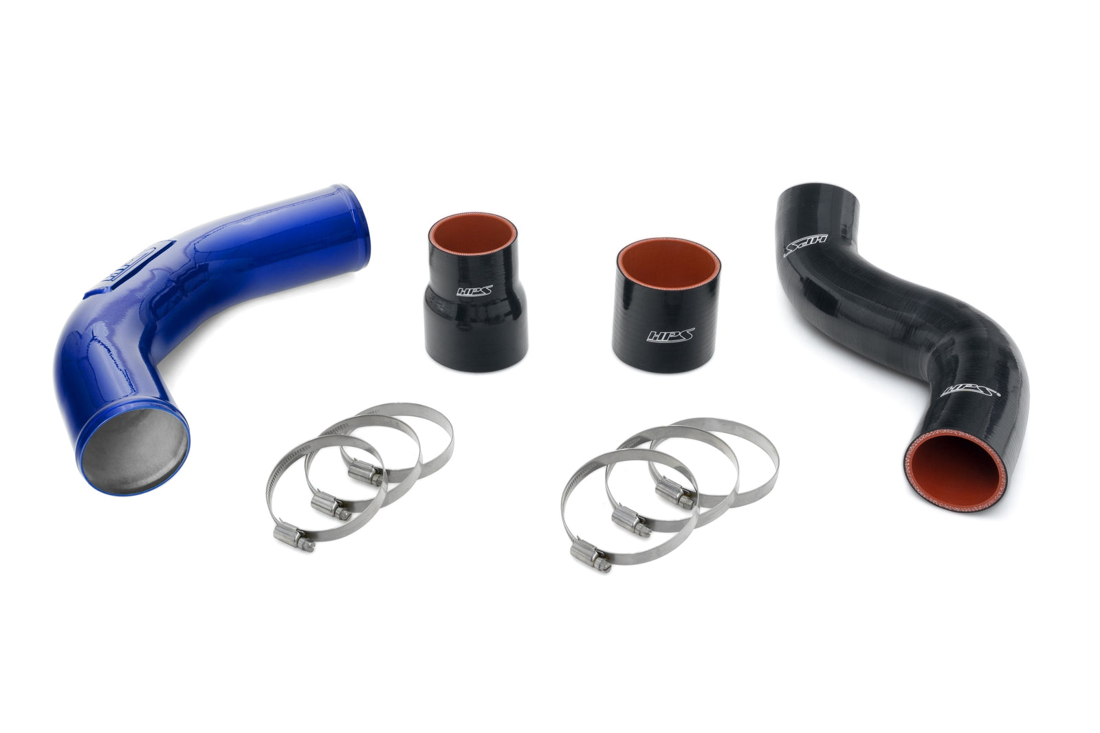 17-164BL HPS Blue Hot & Cold Side Intercooler Charge Pipe Hose Kit For 21-25 TLX Type-S
