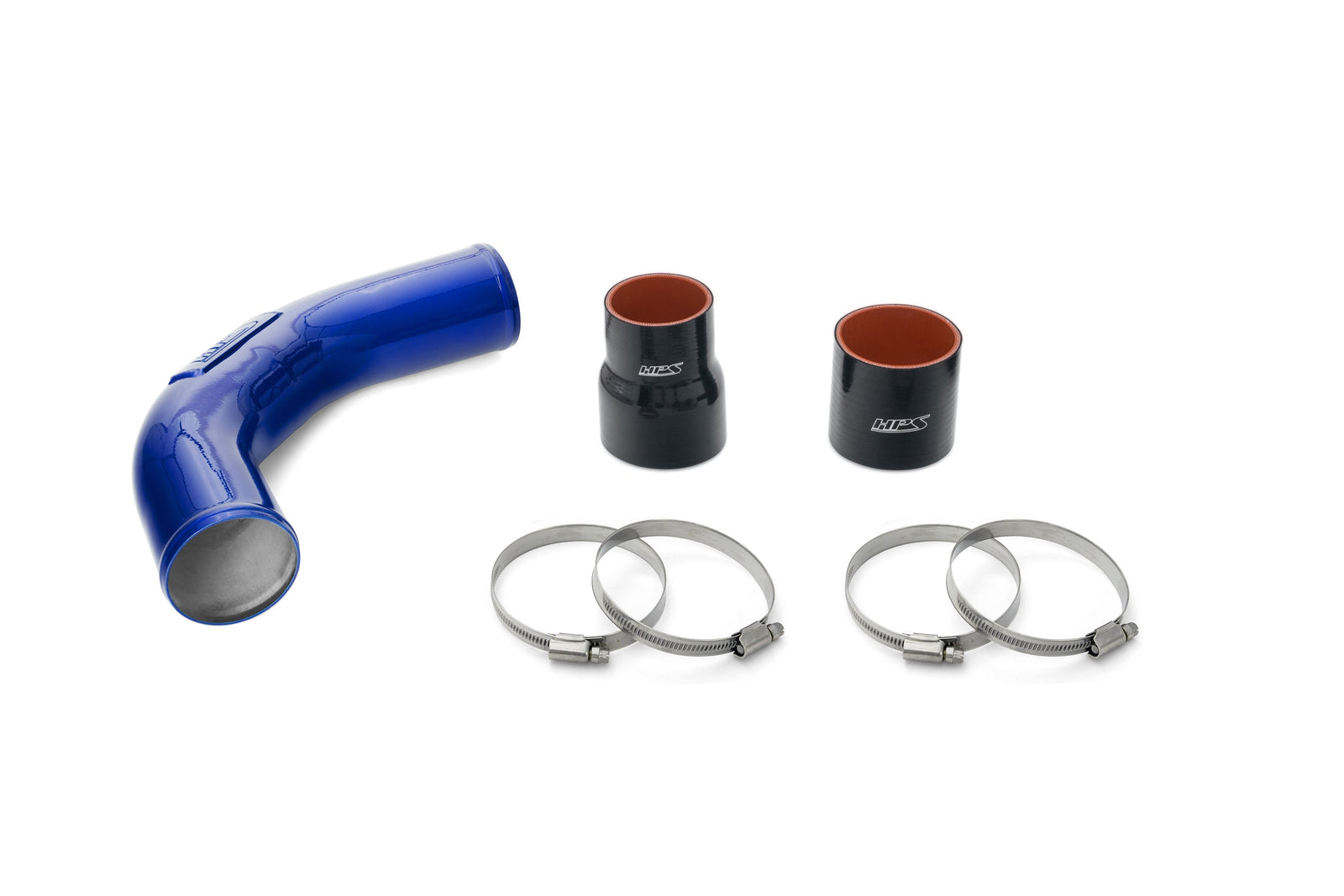 17-168BL HPS Blue Cold Side Intercooler Charge Pipe Hose Kit For 21-25 Acura TLX Type-S