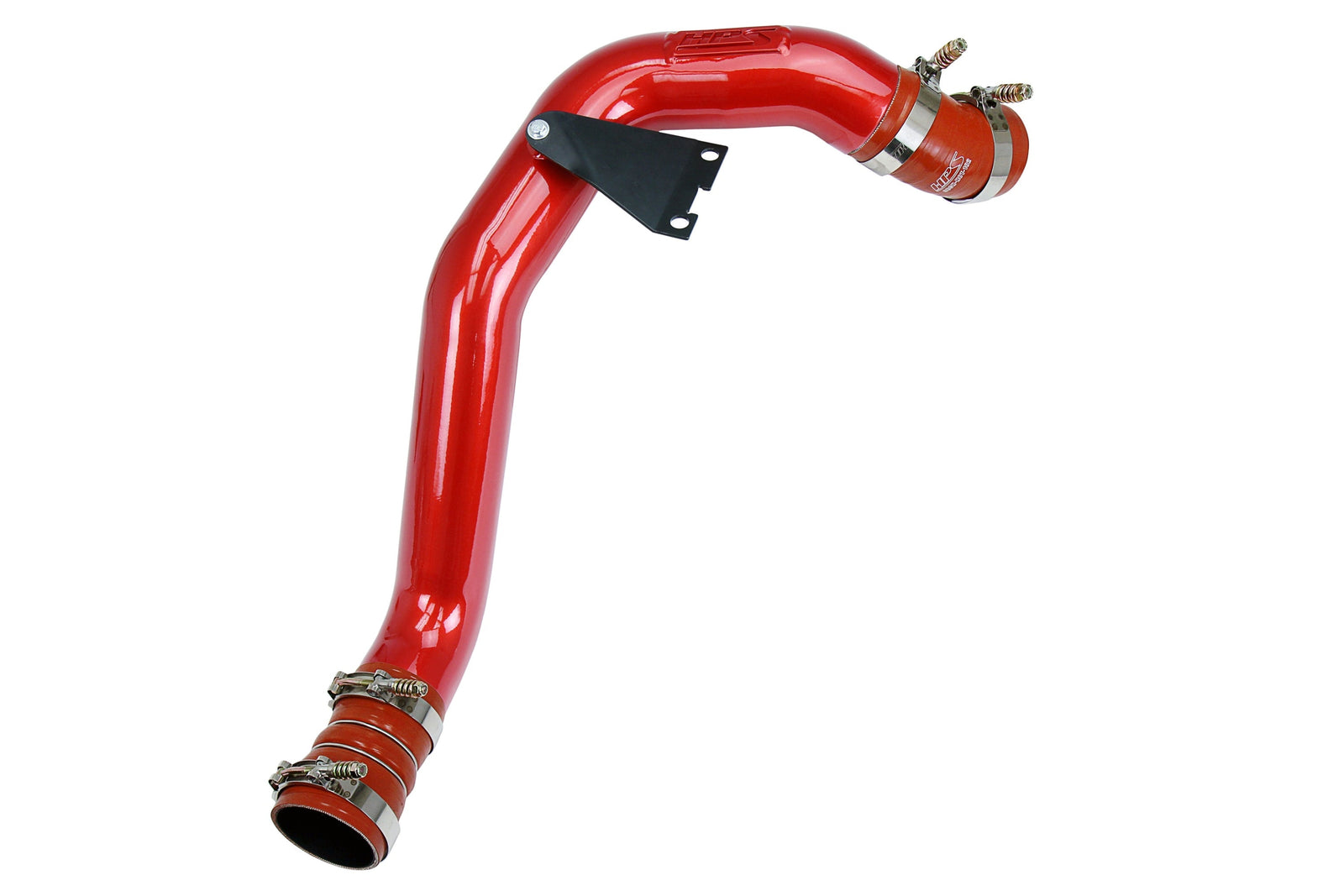HPS Hot Side Charge Pipe Kit Boots for 03-07 Ford F-Series Super Duty 6.0L Diesel Turbo - red product photo