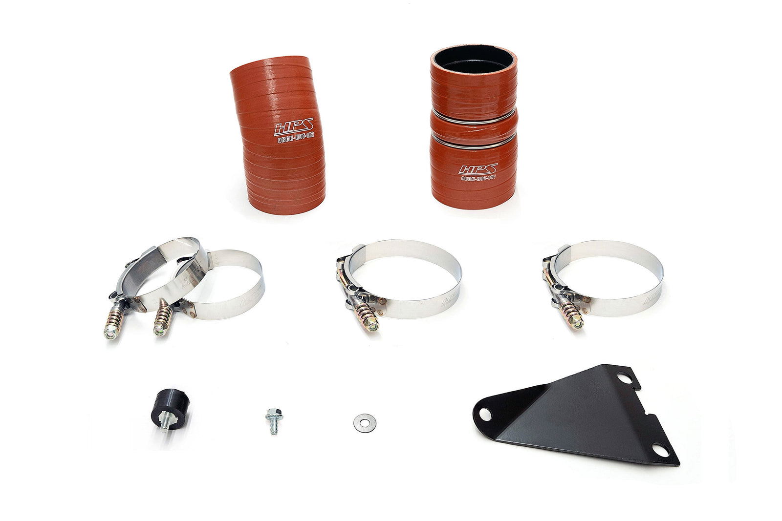 17-171P HPS Polish/Orange Hot Intercooler Charge Pipe For 03-07 F-Series SD 6.0L Diesel