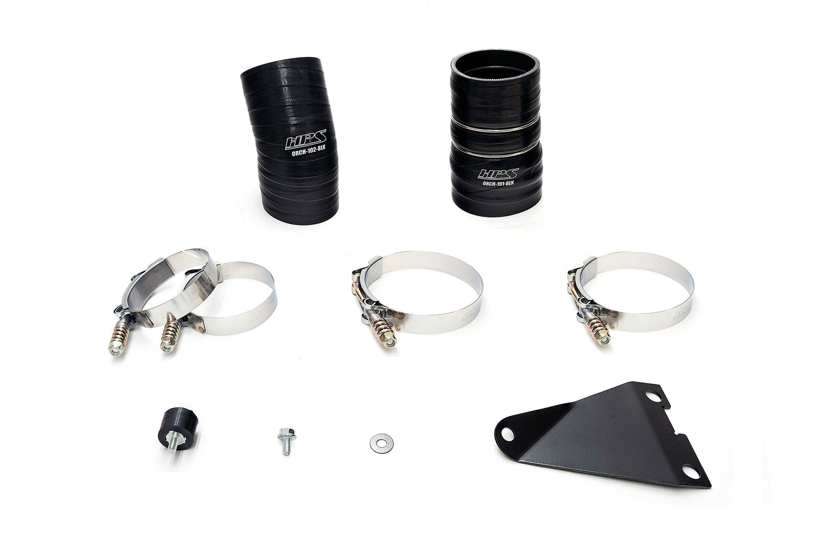 17-173WB HPS Black/Black Hot Intercooler Charge Pipe For 03-07 F-Series SD 6.0L Diesel