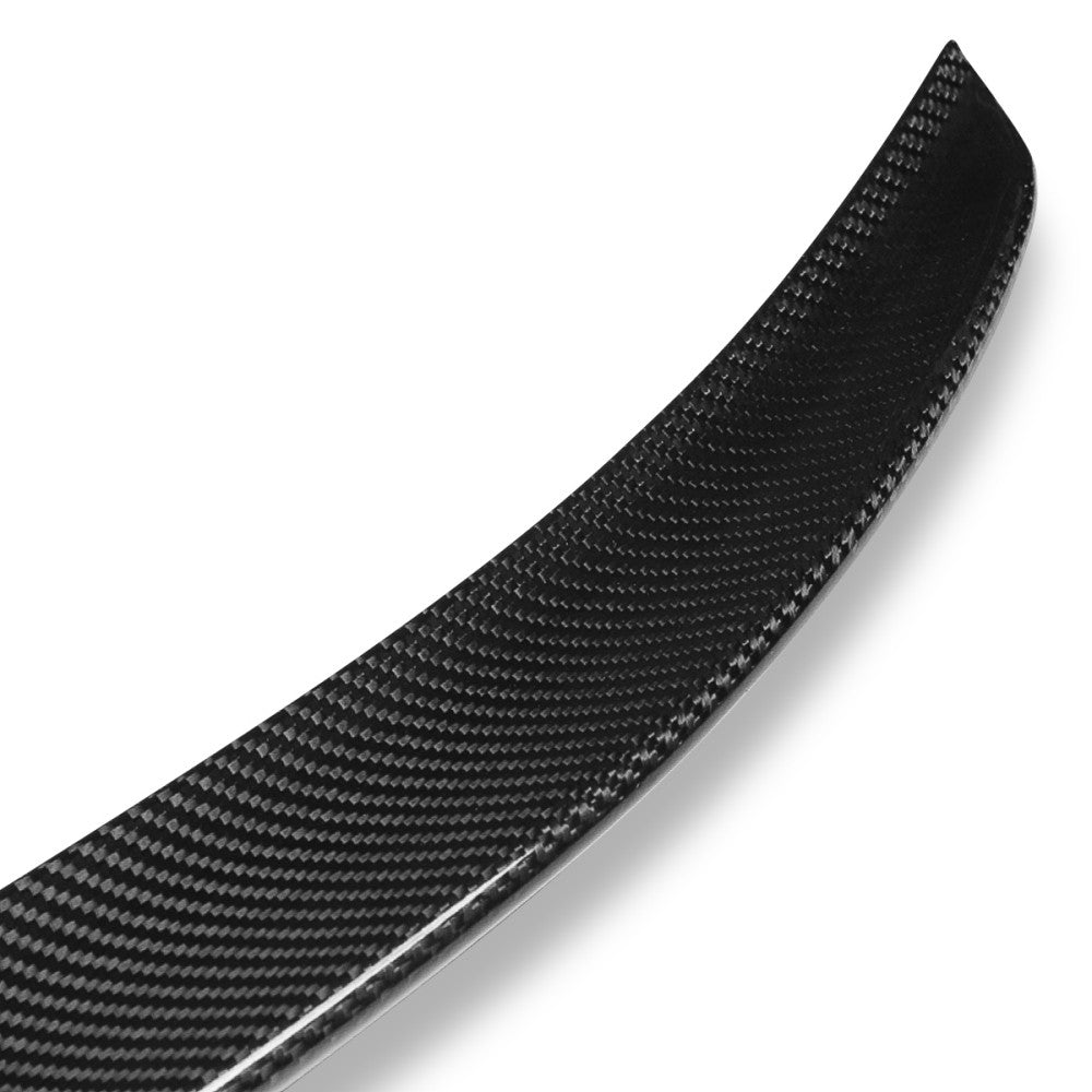 Black Carbon Fiber Rear Trunk Lid Spoiler TY-AMG For 16-21 GLC-Class C253 Coupe