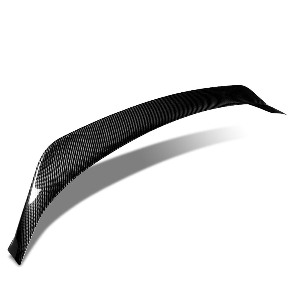 Black Carbon Fiber Rear Trunk Lid Spoiler AR Style For 14-20 IS-Series XE30 4DR