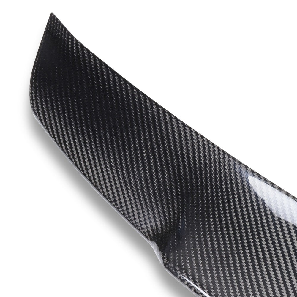 Black Carbon Fiber Rear Trunk Lid Spoiler STP Style For 09-13 G-Series V36 Sedan