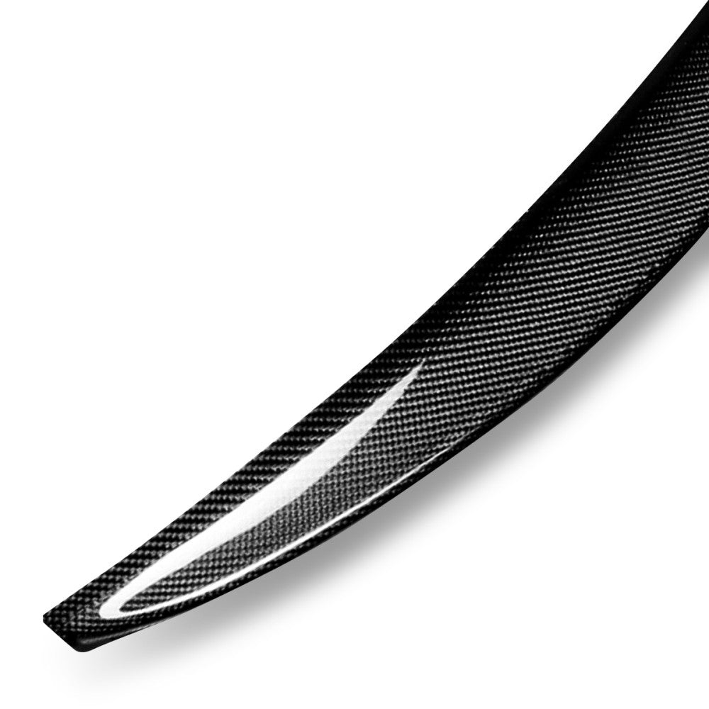 Black Carbon Fiber Rear Trunk Lid Spoiler For 10-16 Hyundai Genesis Coupe (BK)