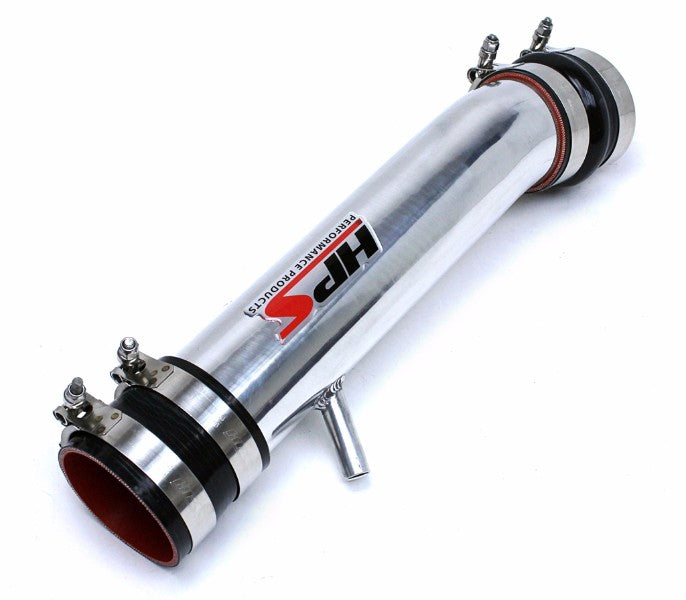 HPS Post MAF Air Intake Tube for 2014-2016 Lexus IS250 2.5L V6 Non F-Sport SKU 27-560P, polished product view