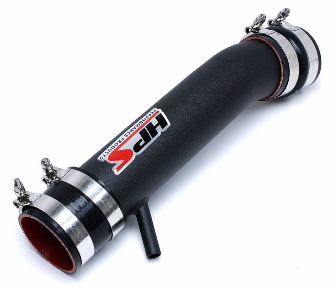 HPS Post MAF Air Intake Tube for 2014-2016 Lexus IS250 2.5L V6 Non F-Sport SKU 27-560WB, wrinkle black product view