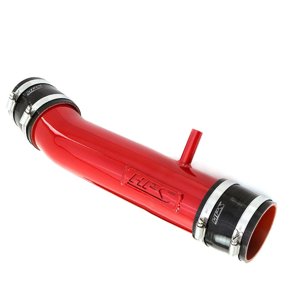 HPS Post MAF Air Intake Tube for 2007-2011 GS350 & 2006-2013 IS250 IS350 V6 SKU 27-710R, red product view