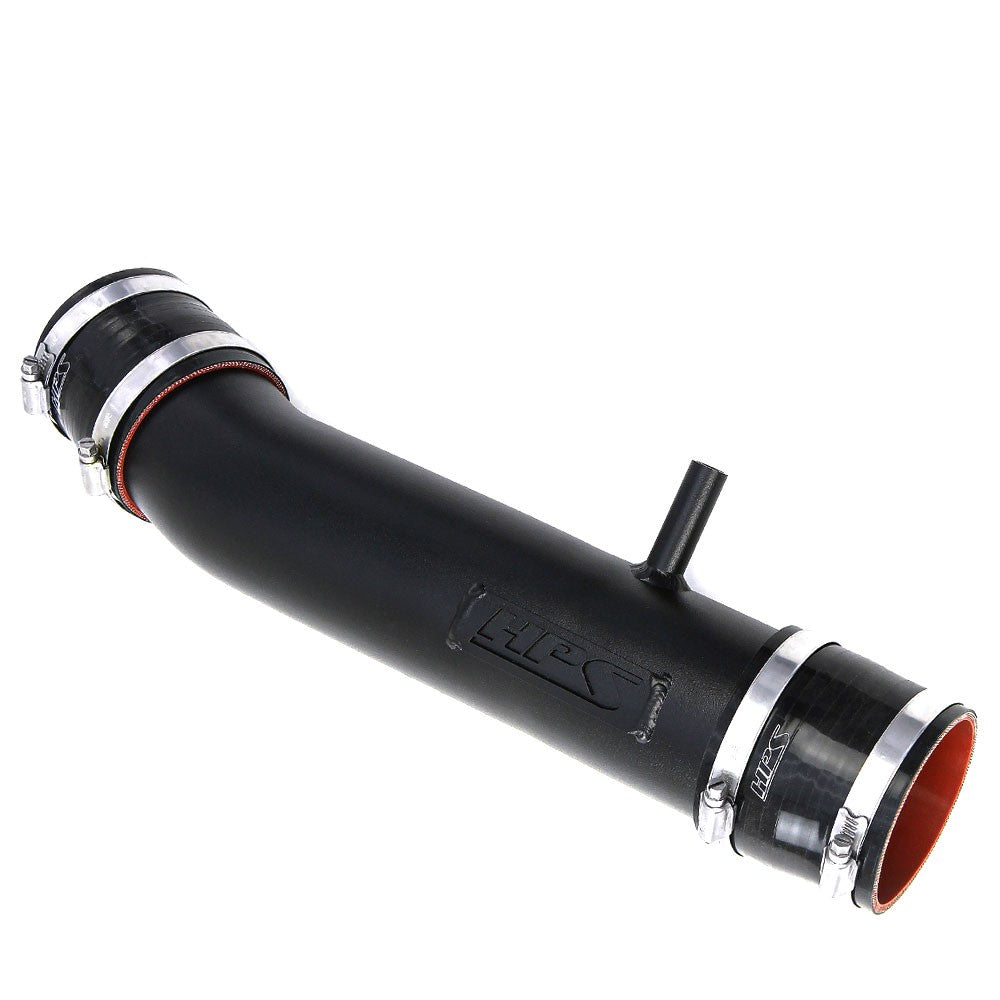 HPS Post MAF Air Intake Tube for 2007-2011 GS350 & 2006-2013 IS250 IS350 V6 SKU 27-710WB, wrinkle black product view
