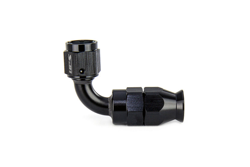 HPS Performance Hose End to AN Female for PTFE Hose Fitting 90 Degree