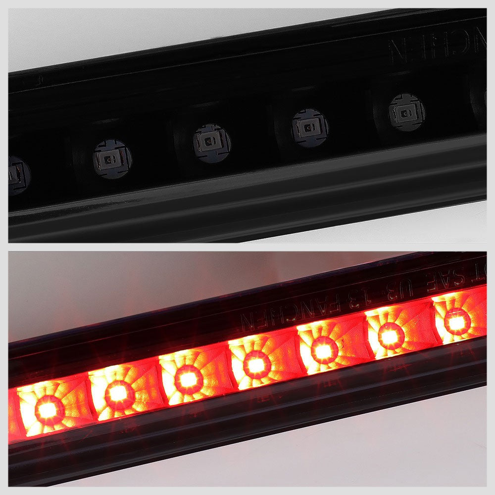 Black Housing/Smoke Len LED Rear Tail Third Brake Light For 15-18 Chevrolet Trax