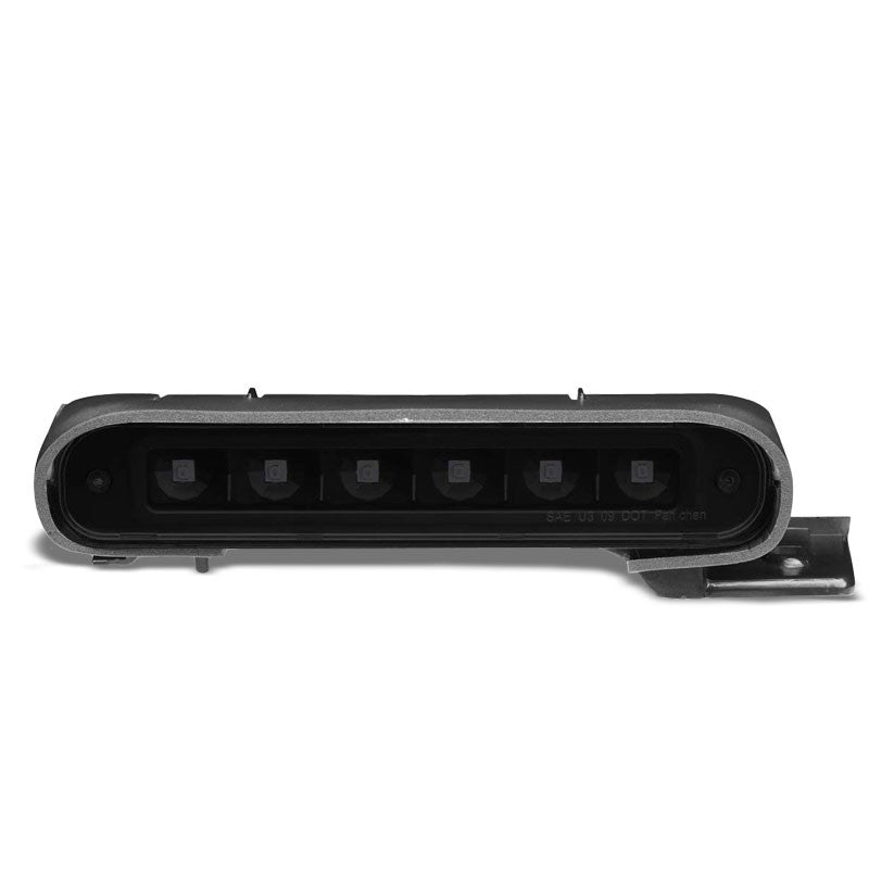Black Housing Smoked Len LED Rear 3RD Third Brake Light Lamp For 12-18 Ford Flex