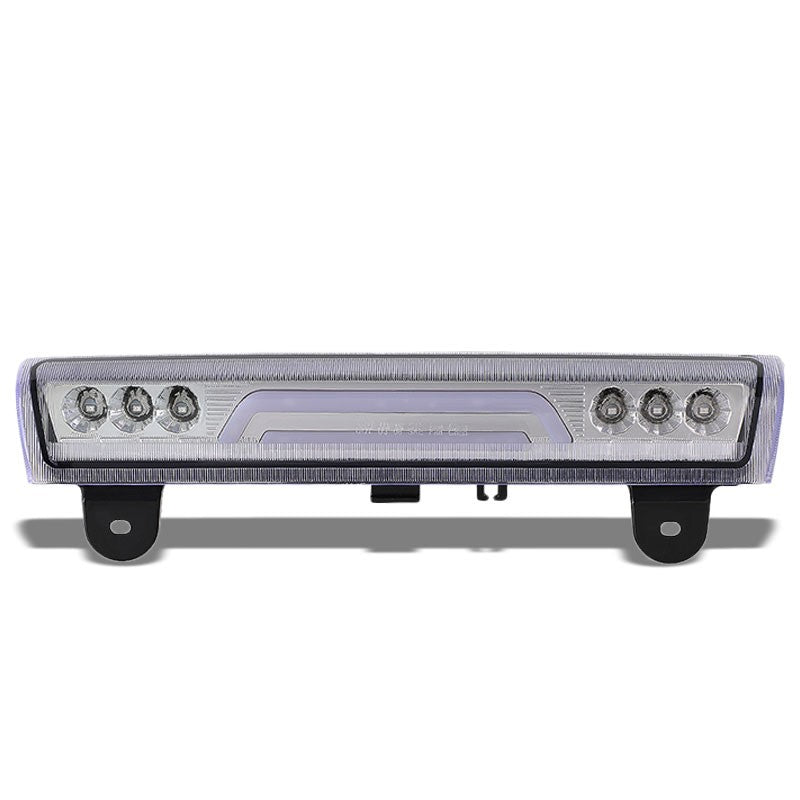 3D LED Rear Third Brake Light Chrome Housing Clear Lens For 00-06 Chevy Tahoe