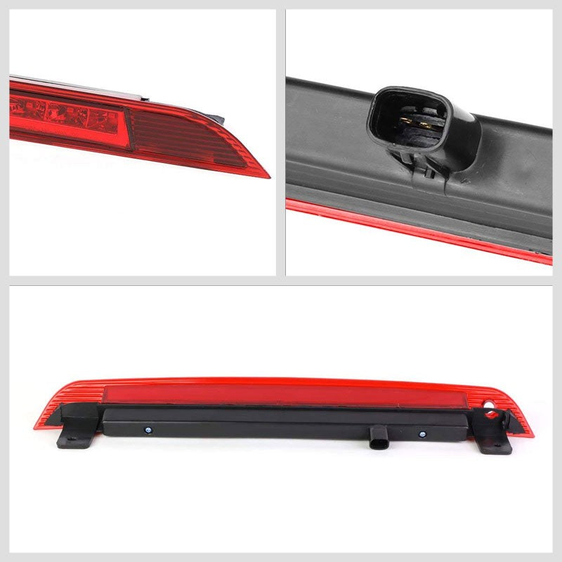 Chrome Housing Red Lens LED Rear 3RD Third Brake Light For 05-06 Equinox