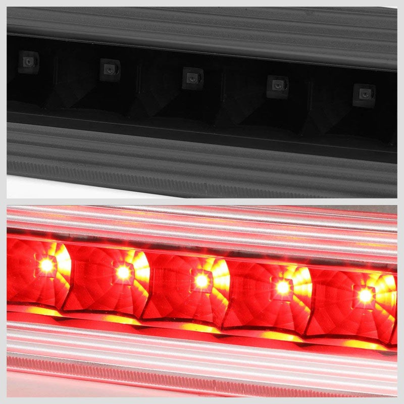 Black Housing Smoke Len Third Brake LED Light For Jeep 05-10 Grand Cherokee WK