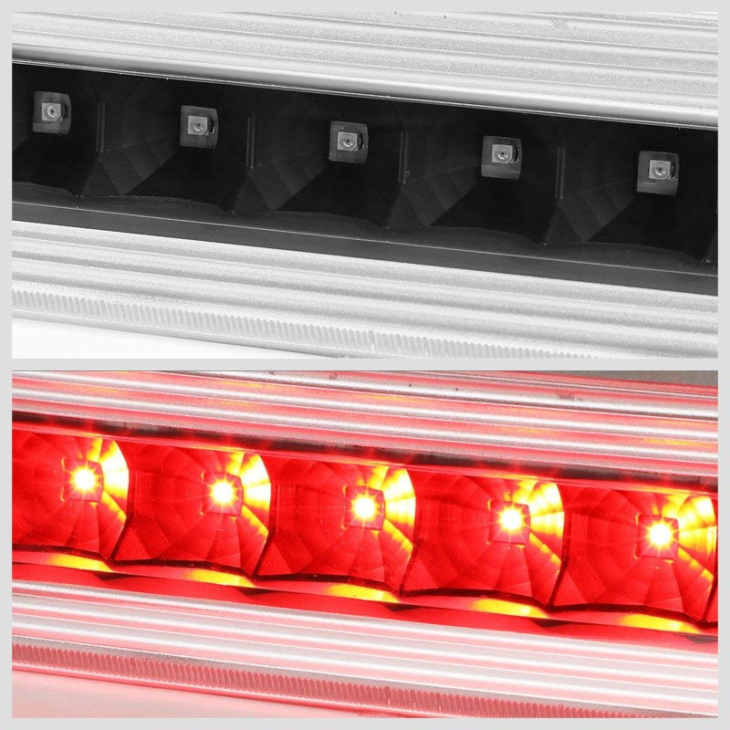 Black Housing Clear Len Third Brake LED Light For Jeep 05-10 Grand Cherokee WK