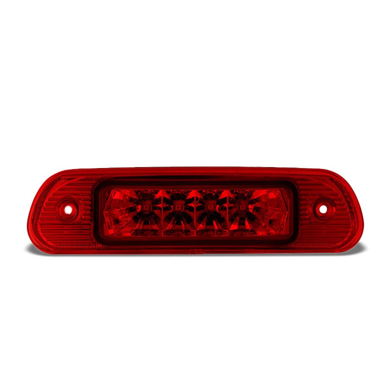 Chrome Housing Red Len Third Brake LED Light For Jeep 99-04 Grand Cherokee WJ