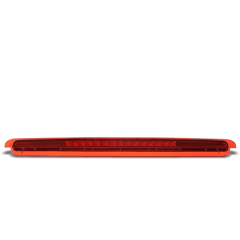 Chrome Housing Red Lens LED Rear 3RD Third Brake Light Lamp For 05-10 Scion tC