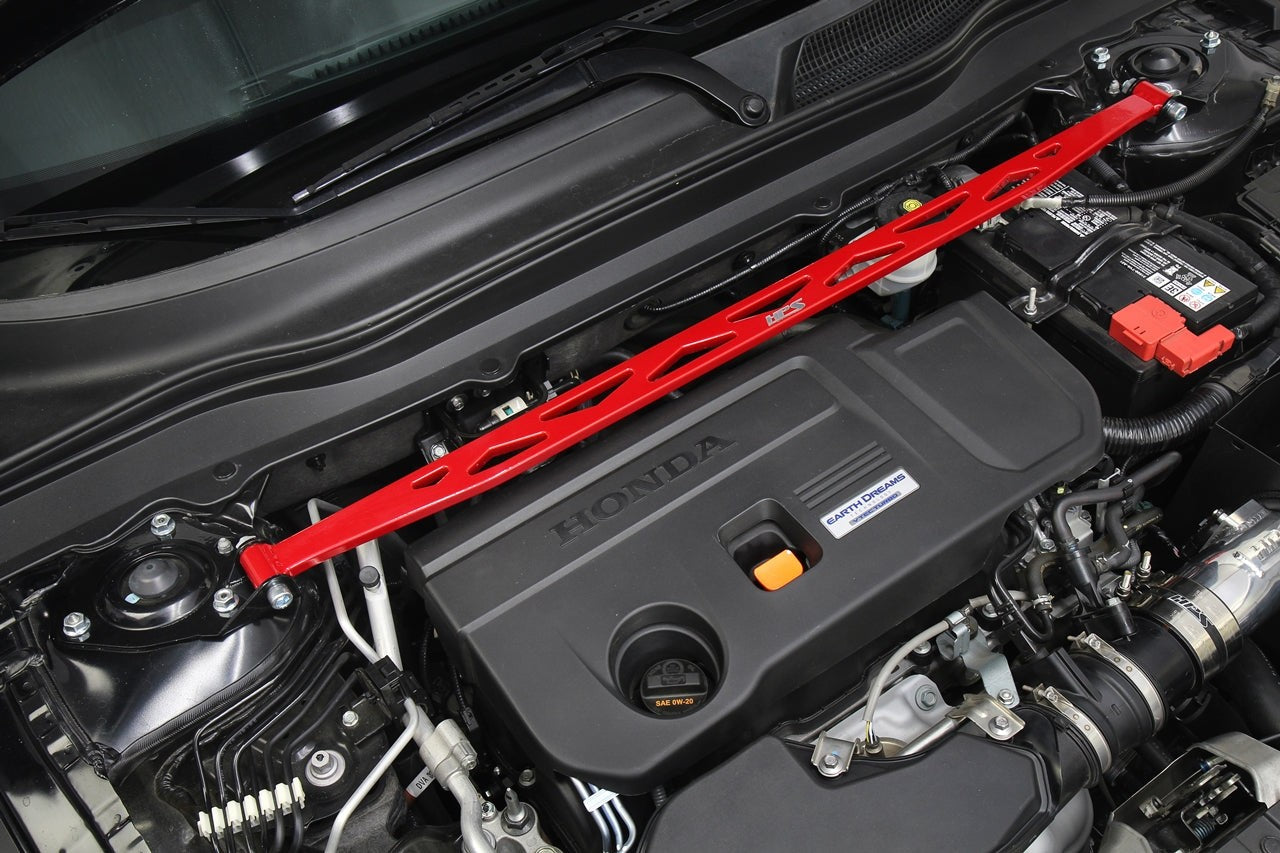 42-104R HPS Red Front Upper Strut Bar Tower Brace For 18+ Accord 1.5T 2.0T CV1 CV2