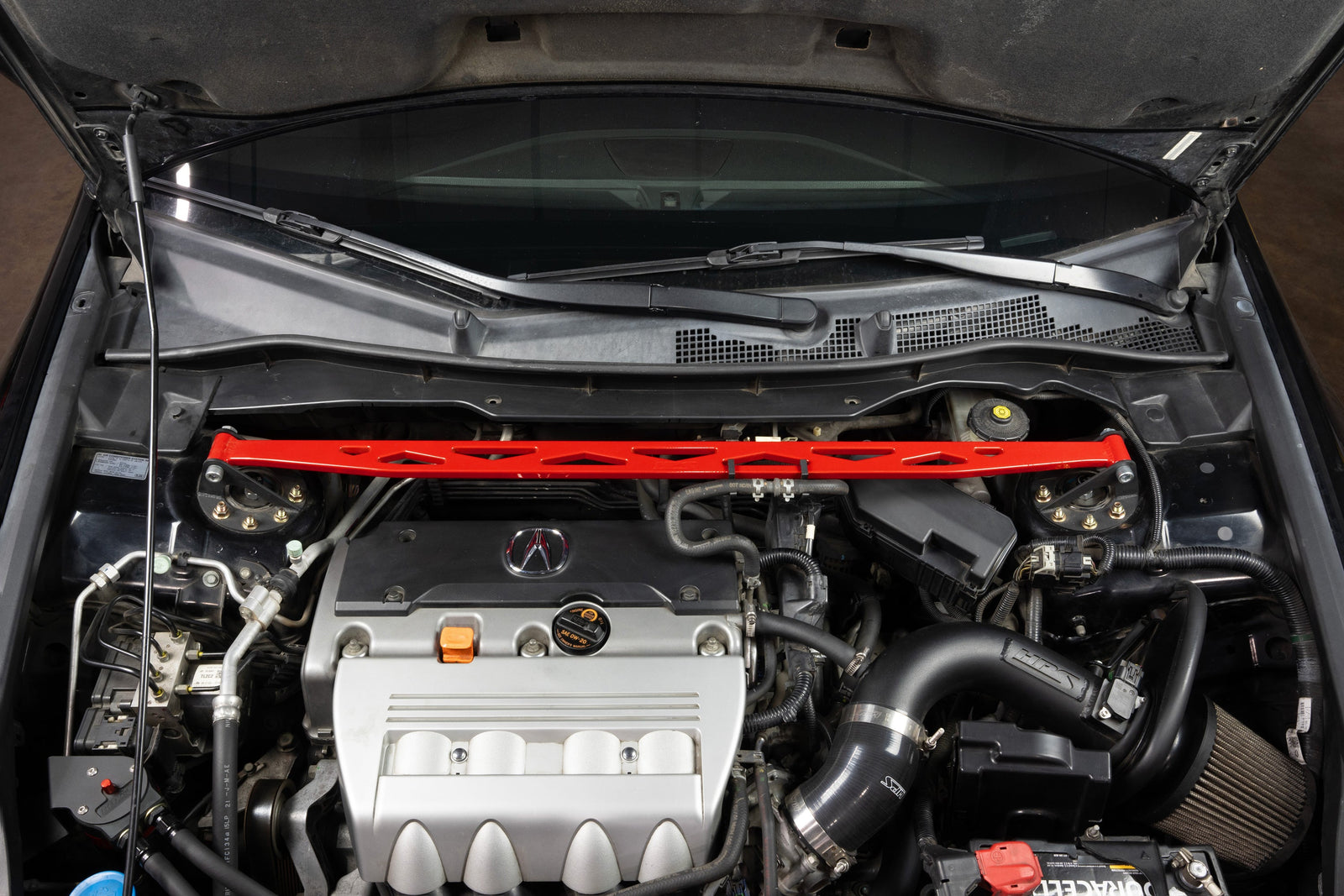 42-119R HPS Red Front Upper Strut Bar Tower Brace For 09-14 Acura TSX CU2/4 CW2