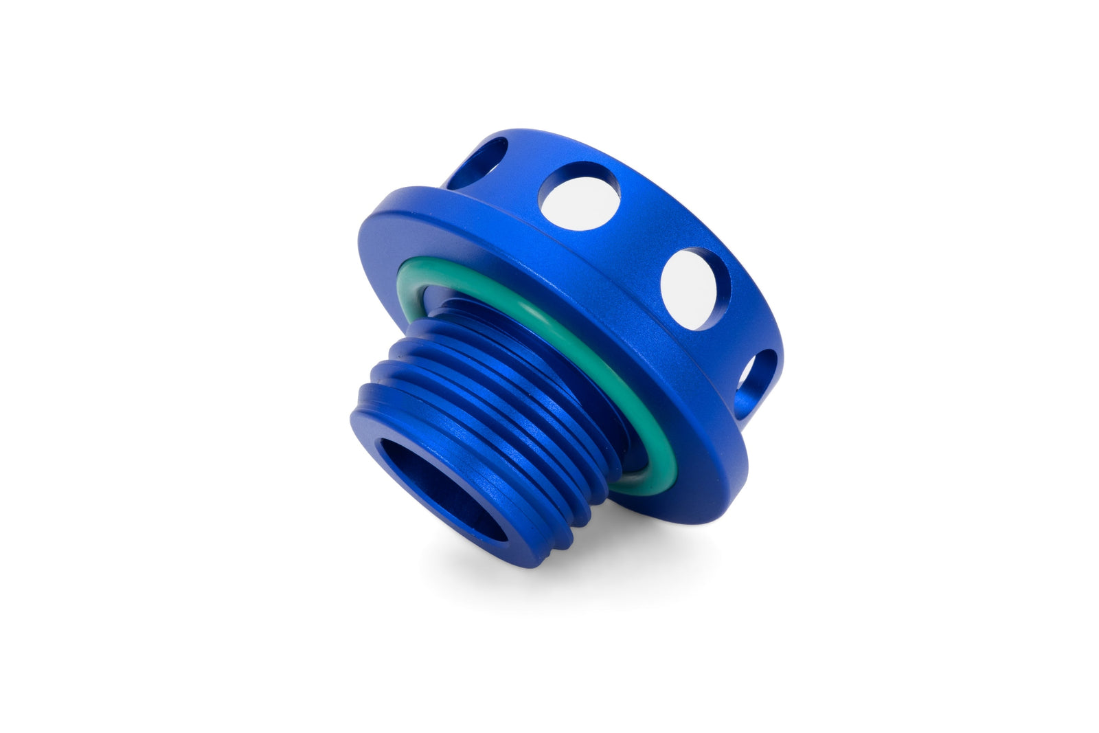 5269-104BL HPS Blue CNC Billet Aluminum Engine Oil Filler Cap Neck Sealing For Acura Honda