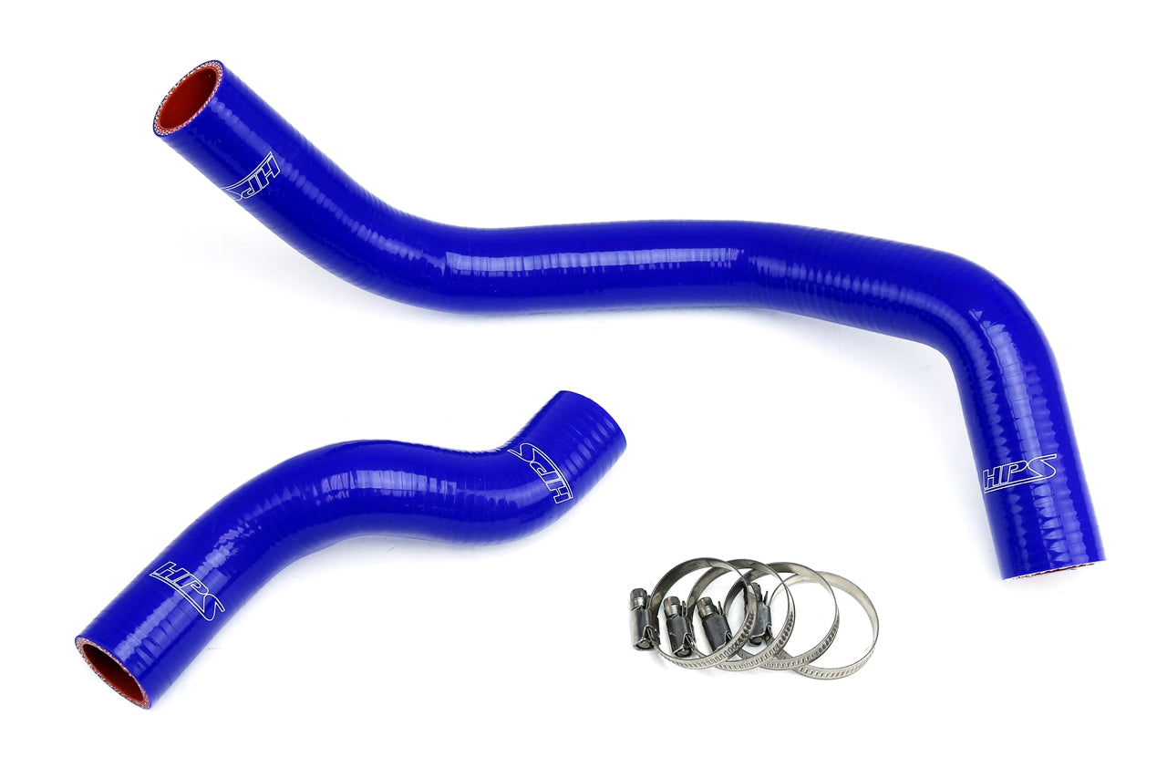 HPS Performance 57-1045-BLUE Silicone Radiator Coolant Hose Kit For 89-98 Nissan 240SX with SR20DET