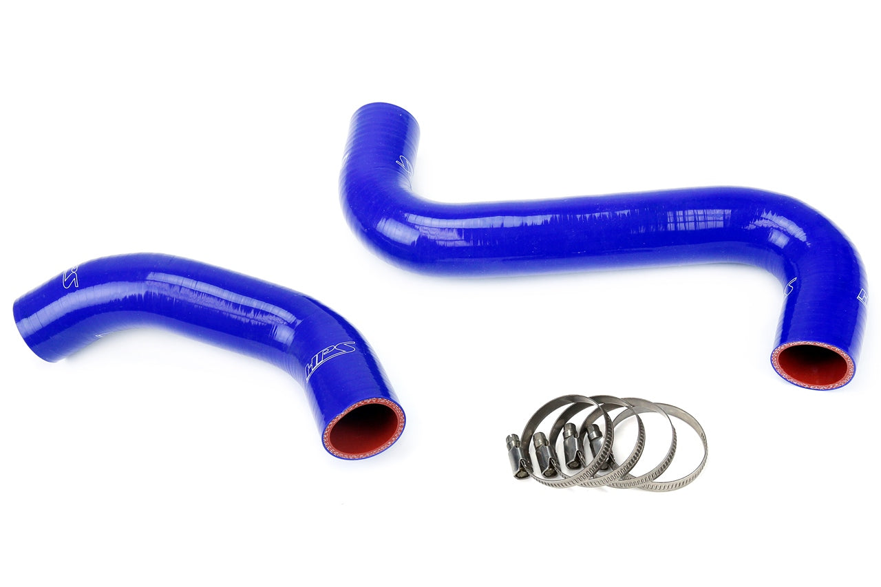 HPS Performance 57-1061-BLUE Silicone Radiator Coolant Hose Kit For 02-07 Subaru WRX / STI