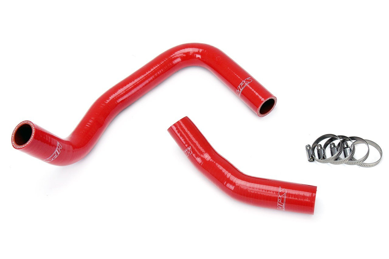 HPS Performance 57-1202-RED Silicone Radiator Coolant Hose Kit For 85-87 Toyota Corolla AE86 4A-GEU