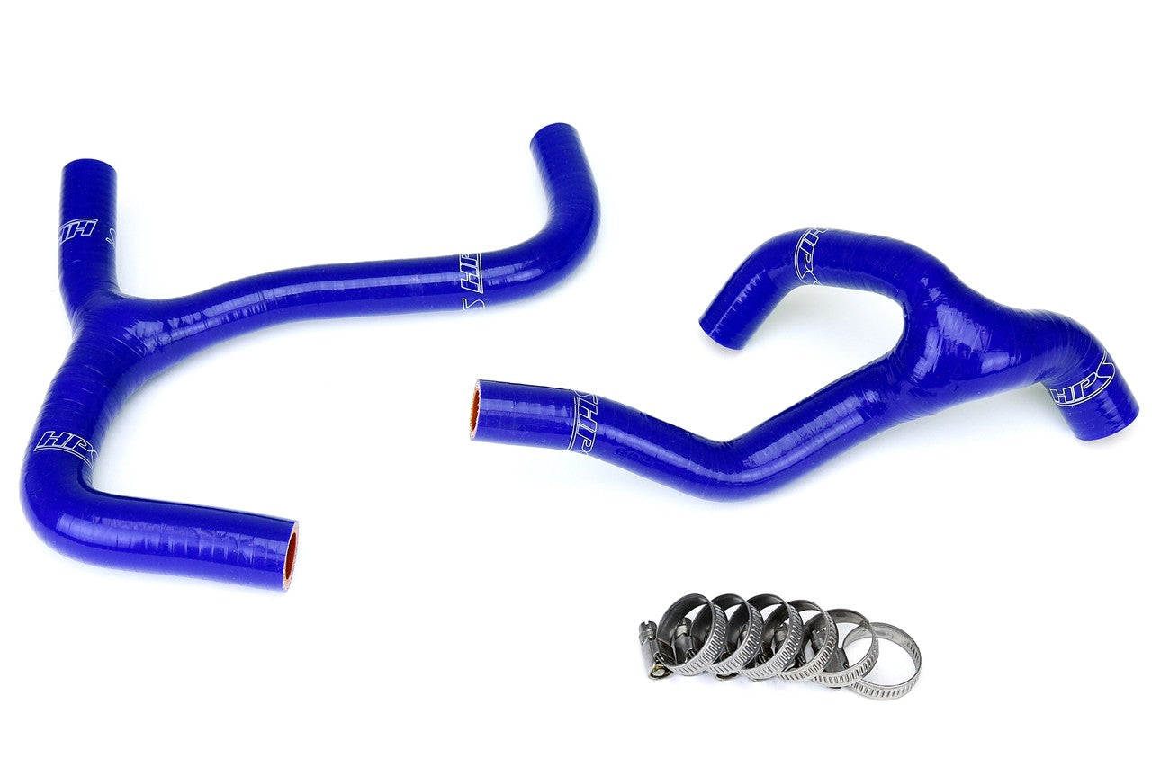 HPS Performance 57-1238-BLUE Silicone Radiator Coolant Hose Kit For 03-04 Honda CRF450R