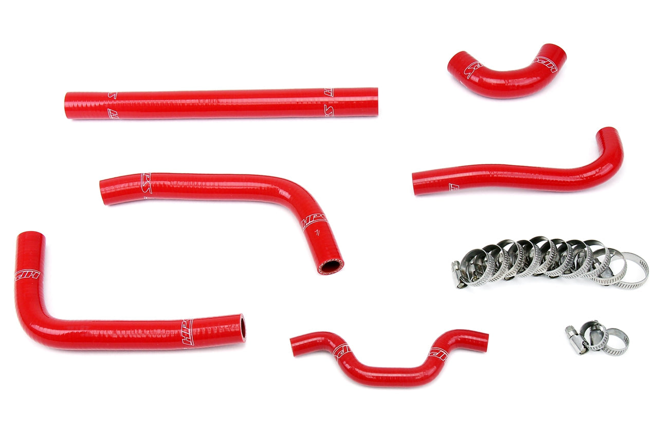 HPS Performance 57-1241-RED Silicone Radiator Coolant Hose Kit For 11-11 Kawasaki KX250F