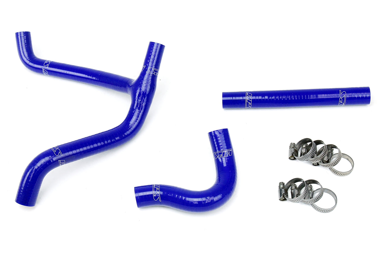 HPS Performance 57-1253-BLUE Silicone Radiator Coolant Hose Kit For 06-07 Suzuki RMZ450