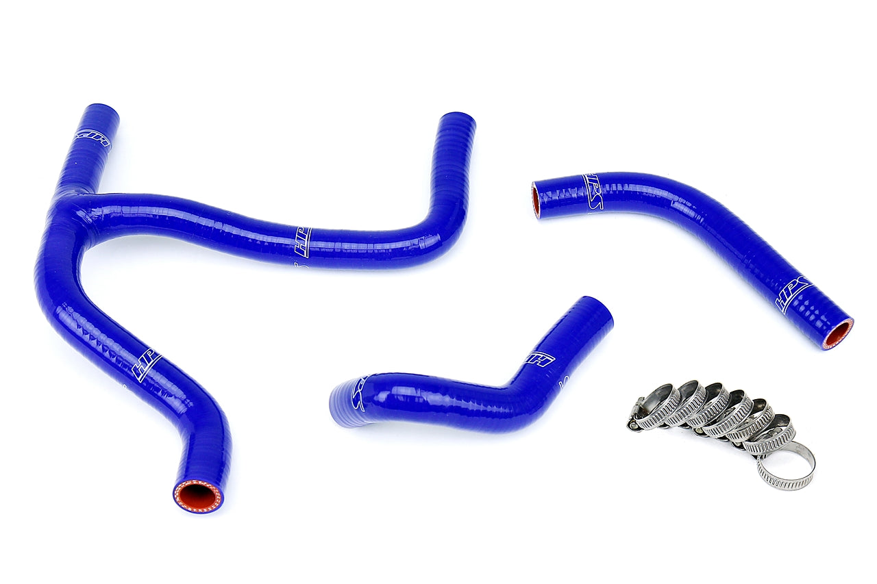 HPS Performance 57-1255-BLUE Silicone Radiator Coolant Hose Kit For 08-14 Suzuki RMZ450