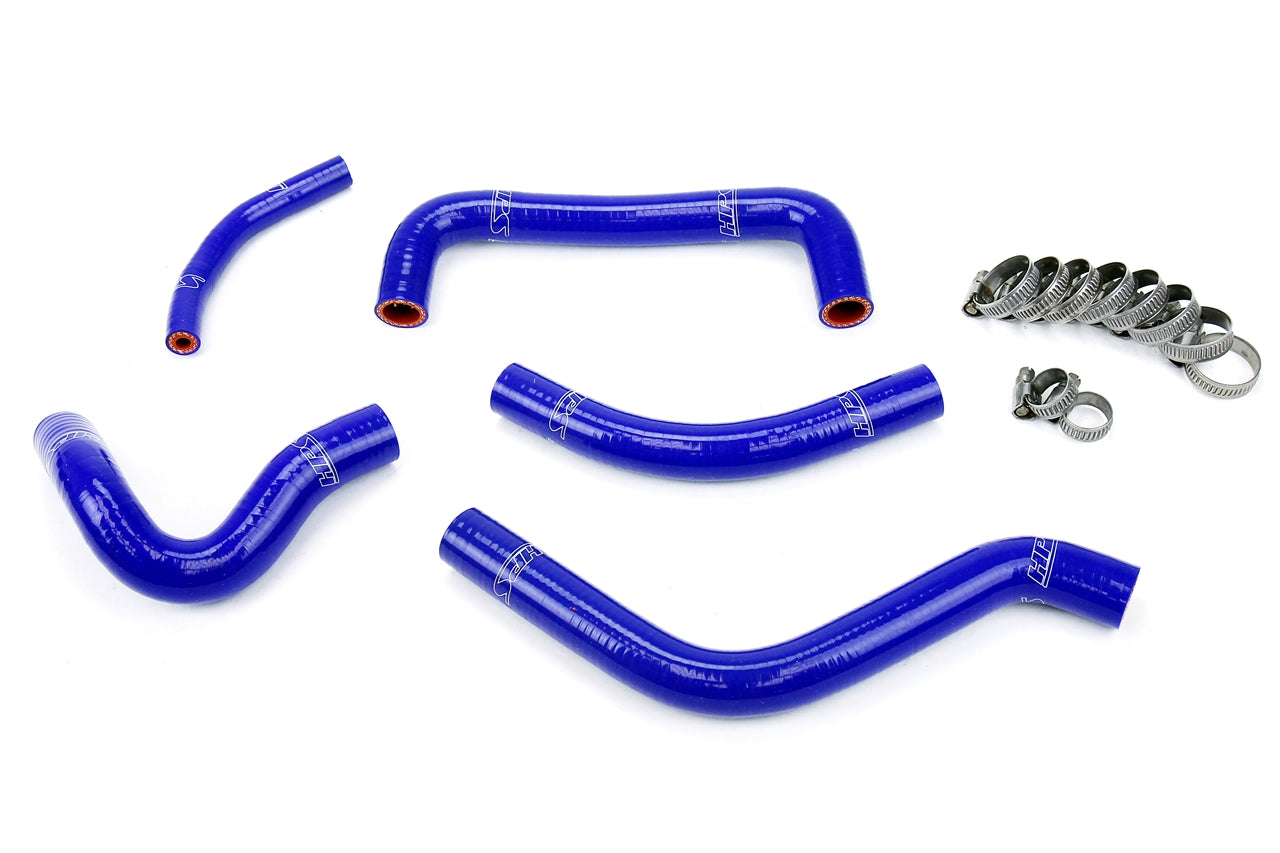 HPS Performance 57-1258-BLUE Silicone Radiator Coolant Hose Kit For 04-05 Suzuki RMZ450