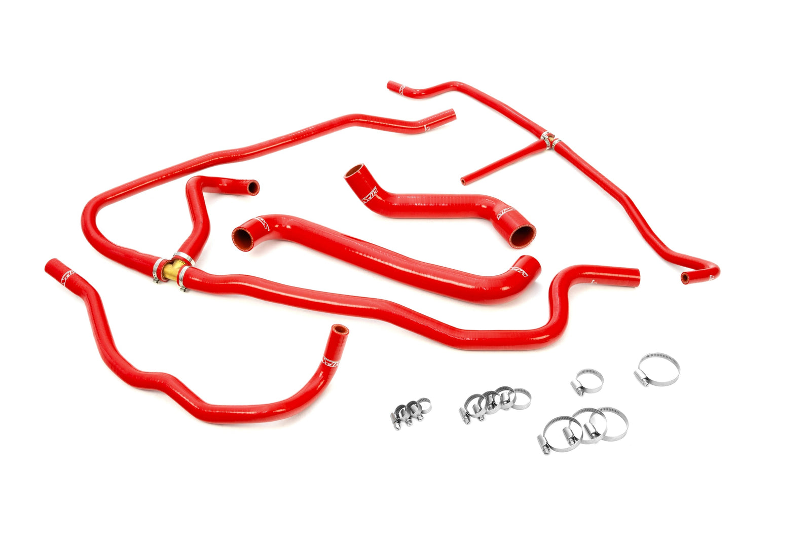 HPS Performance 57-1277-RED Silicone Radiator/Heater Coolant Hose Kit For 05-08 Corvette LS2 6.0/LS3 6.2/LS7 7.0 C6