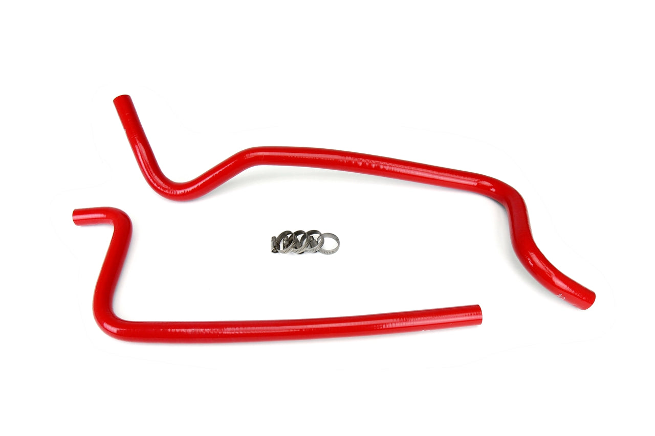 HPS Performance 57-1283-RED Silicone Heater Coolant Hose Kit For Jeep 02-06 Wrangler TJ 4.0L I6