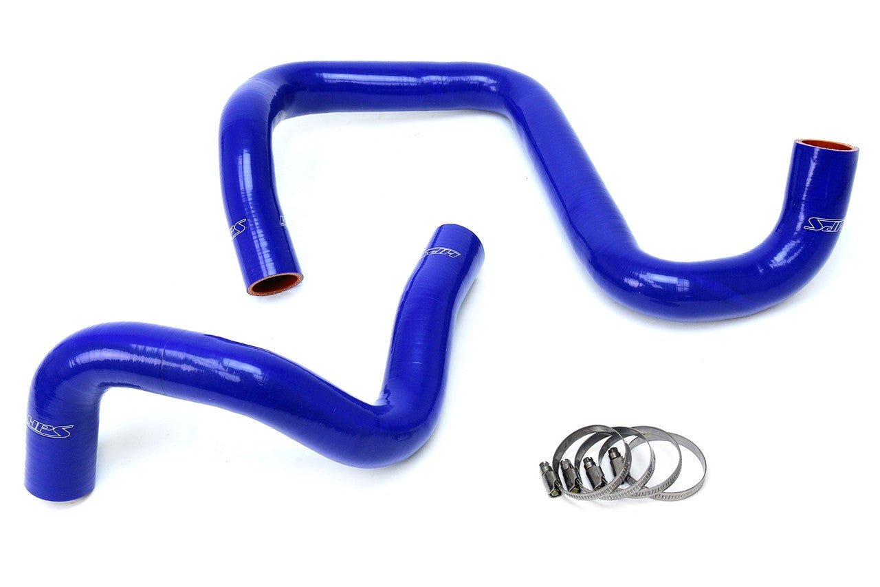 HPS Performance 57-1285R-BLUE Silicone Radiator Coolant Hose Kit For 12-17 Jeep Wrangler JK & Unlimited 3.6L