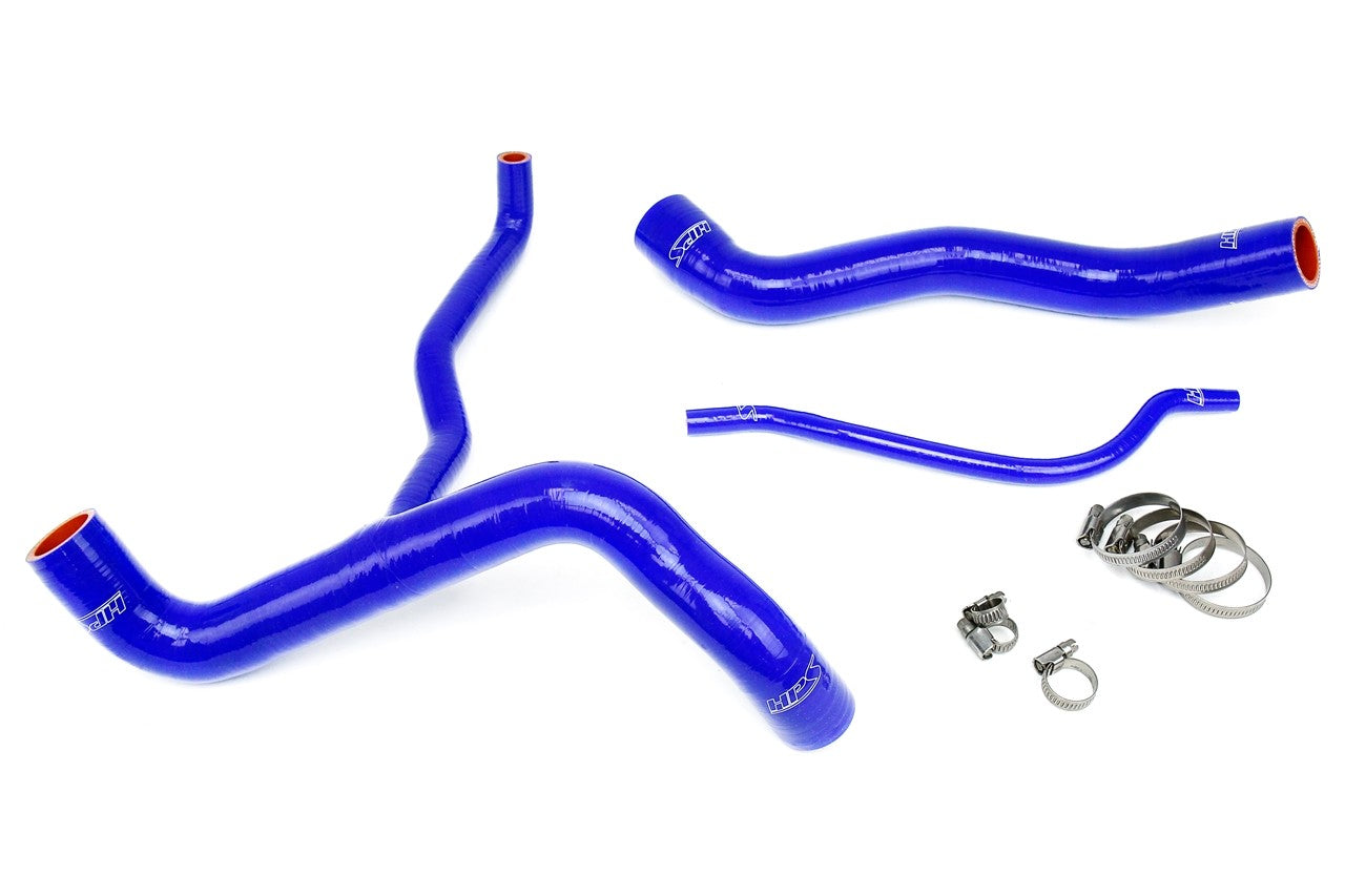 HPS Performance 57-1304-BLUE Silicone Radiator Coolant Hose Kit For 10-11 Chevrolet Camaro SS 6.2L V8